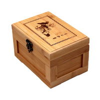 Boite de rangement bambou pour bijoux