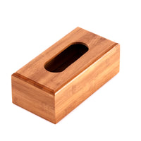 Boite de rangement bambou pour mouchoirs