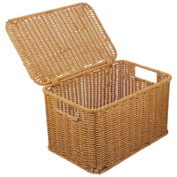Coffre de rangement en rotin - Design naturel et élégant
