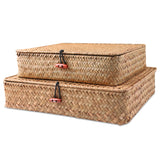 Boite de rangement rotin lot de 2