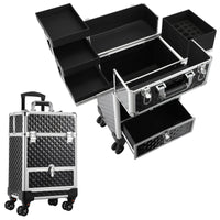 Rangement maquillage sur roulettes